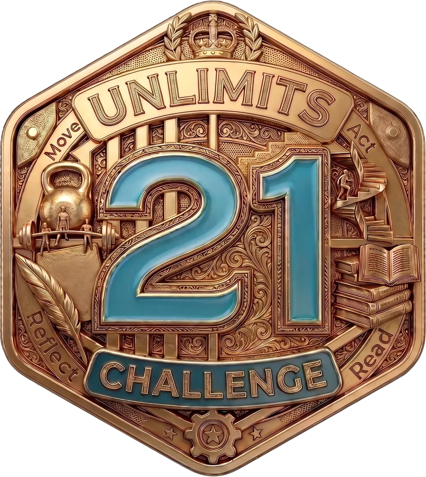 The Unlimits 21 Challenge badge